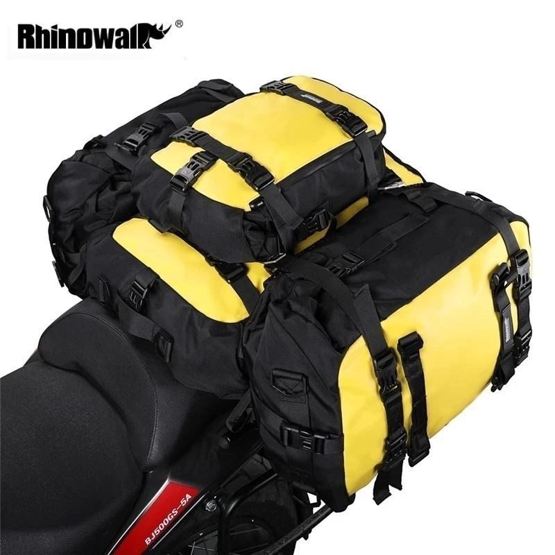 Rhinowalk Motorcycle Tail Bag Waterproof Multifunction Motocross Rear