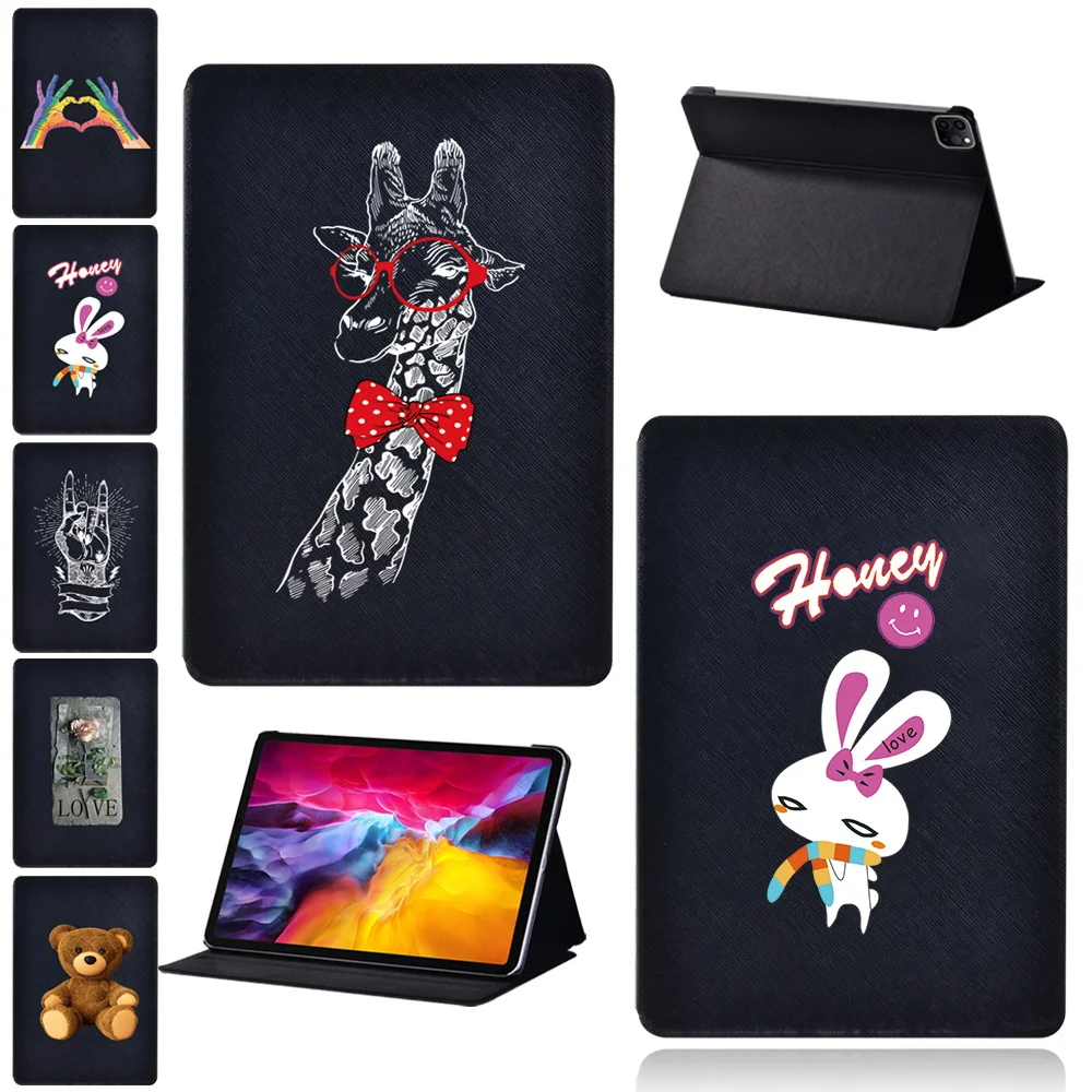 Custodia Per Tablet Per Apple Ipad Pro 9.7 "/Ipad Pro 10.5"/Ipad Pro 11 "2018 2020 2021 2022 Custodia In Pelle Con Motivo A Colori Antiurto