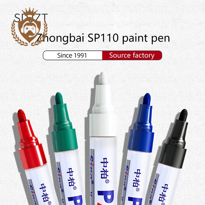 Metal Glasses Frame Paint Off Repair Pen Touch-up Paint Permanent Marker Waterproof Pen Note Stripping Repair