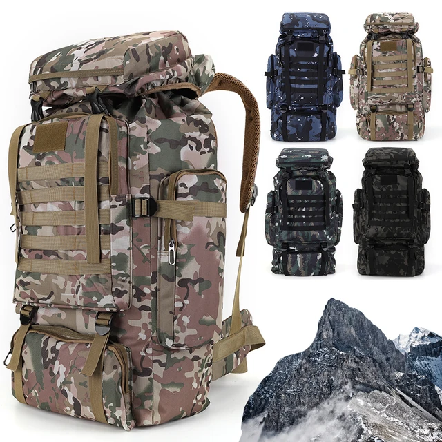 80L Waterproof Tactical Backpack 1