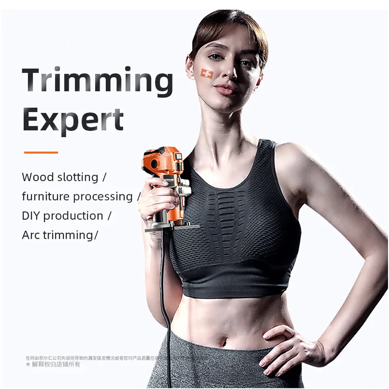 Wood Trimmer Electric Trimmer 220V Woodworking Electric Trimmer Wood Laminator Edge Trimmer Wood r Wood Milling Slotting Machine 6