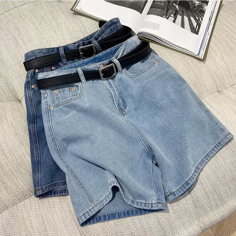 Women’s High-Waist Denim Shorts