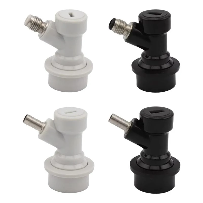 1 Pair Kegs Parts Ball Lock Fittings for Easy Beer Dispensing Beer Kegs Connectors