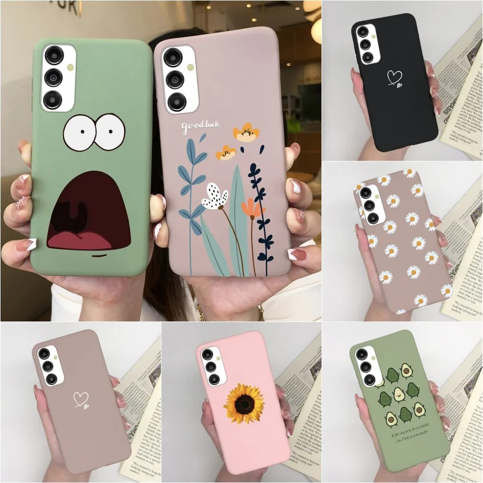 Per Samsung Galaxy A14 Custodie Fashion Cute Cool Girl Heart Case Cover Per Coque Samsung Galaxy A14 A 14 Samsunga14 Capa Fundas