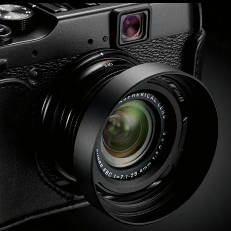 Cozyshot-metal Lens Hood para Fujifilm Fuji Lh-x10 X20 X30