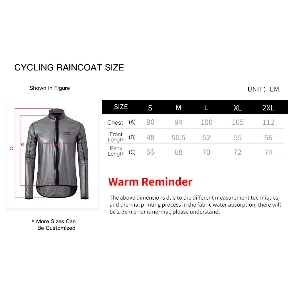 PNS Rain Jacket Lightweight Windproof Waterproof Cycling Jacket Men Breathable Bike Clothing MTB Road Bicycle Cycling Jersey 6