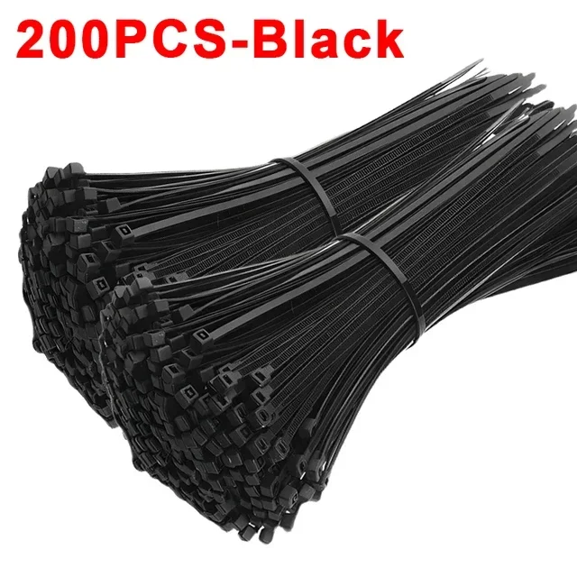 Black- 200PCS
