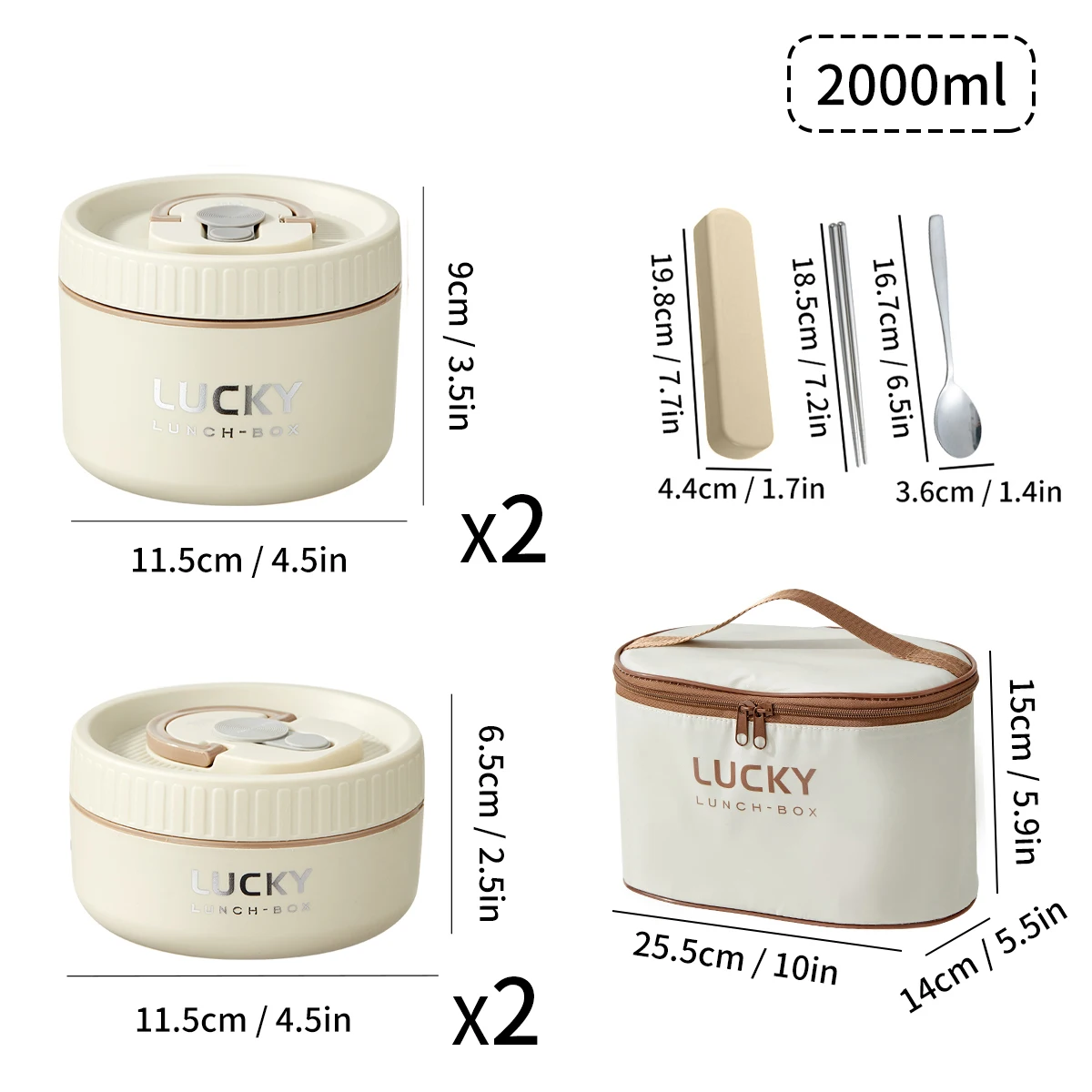 Beige 2000ML