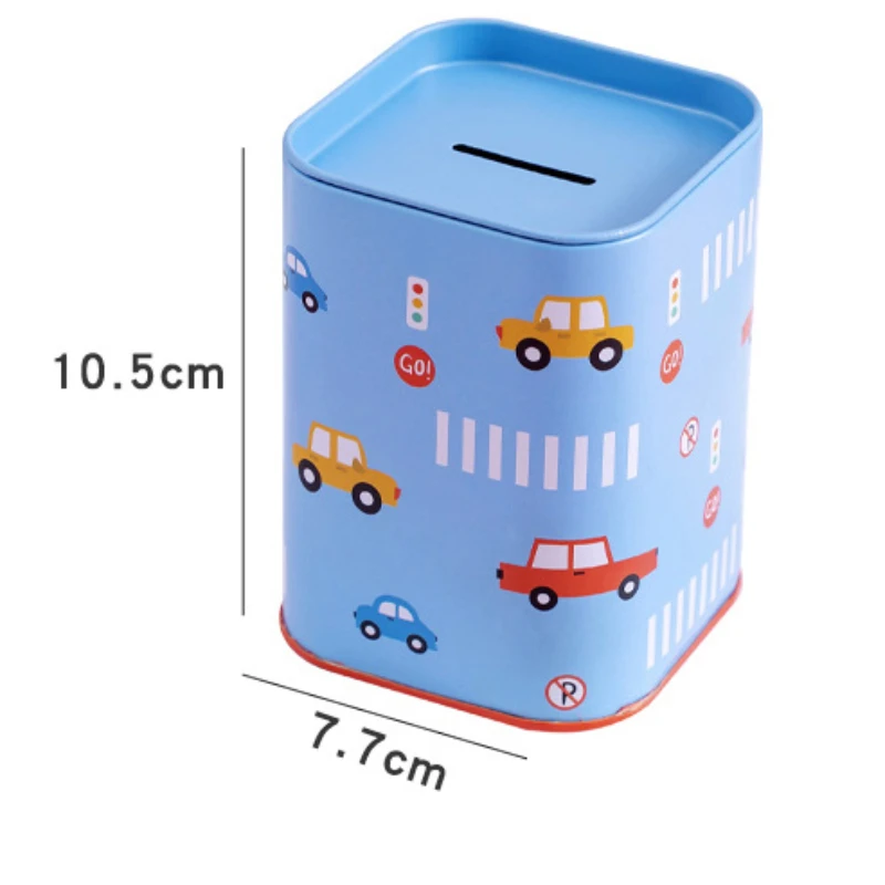 Creative Money Boxes for Children, Cute Cartoon Coin Storage Jar, Anti Shatter for Boys and Girls