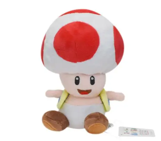 figura muñeco peluche seta toad - super mario - - Acheter Peluches