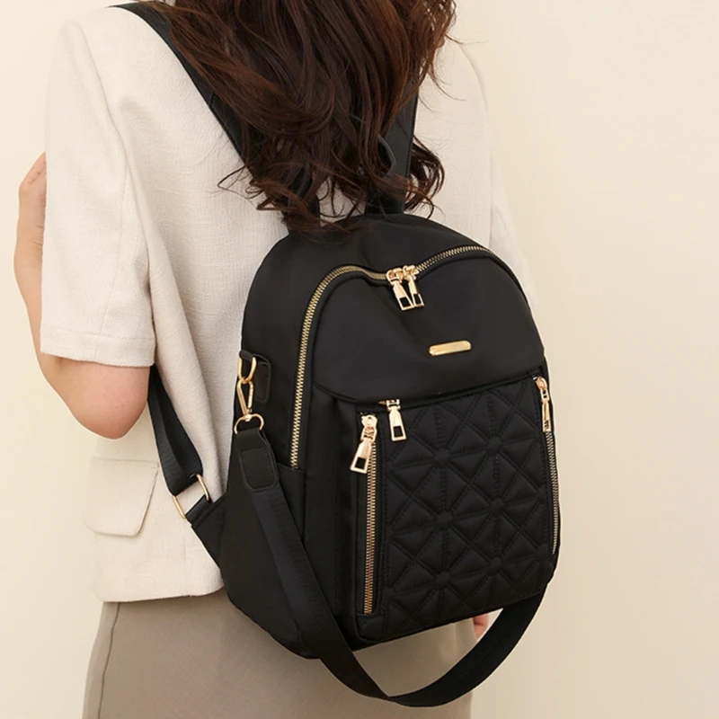 Double Strap Shoulder Bag Travel Bag Backpack School College Backpacks Bookbags for Teen Girls Women Student Rucksack