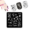 Branch Bird Stamping Plate Chinese Style Magpies Nail Art Design Traditional Chinese Character BIRD Nail Stamper #MTS-005 1