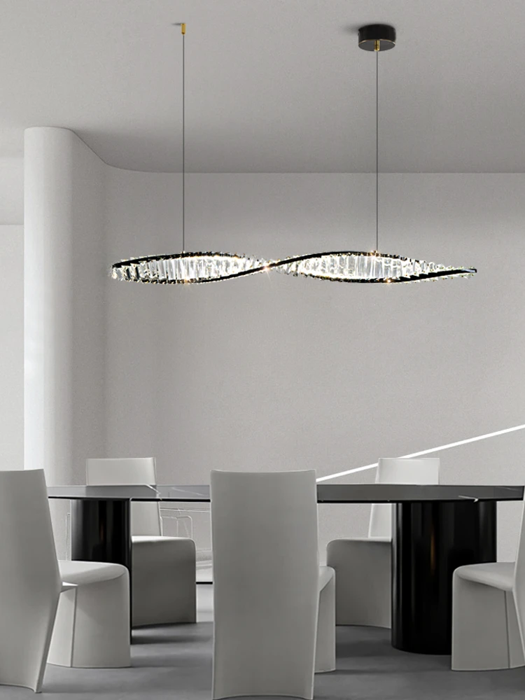 

Индивидуальный, современный минималистичный креативный дизайн, длинная настольная лампа для столовой, минималистичный светодиодный обеденный стол