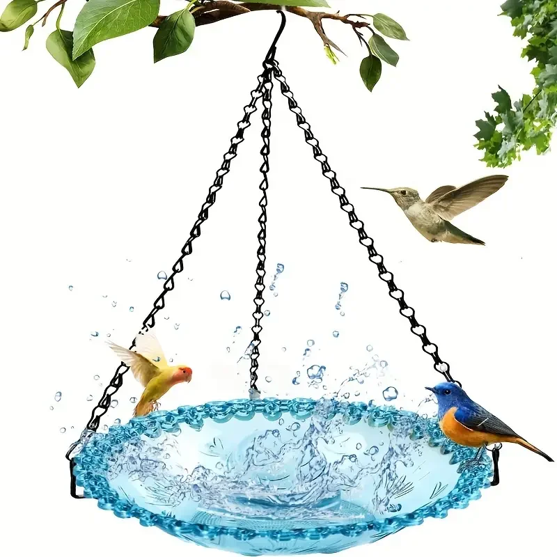 Hanging Bird Feeder Bird Bath