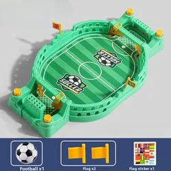 Mini Tabletop Soccer Game for Interactive Family Fun (Green)