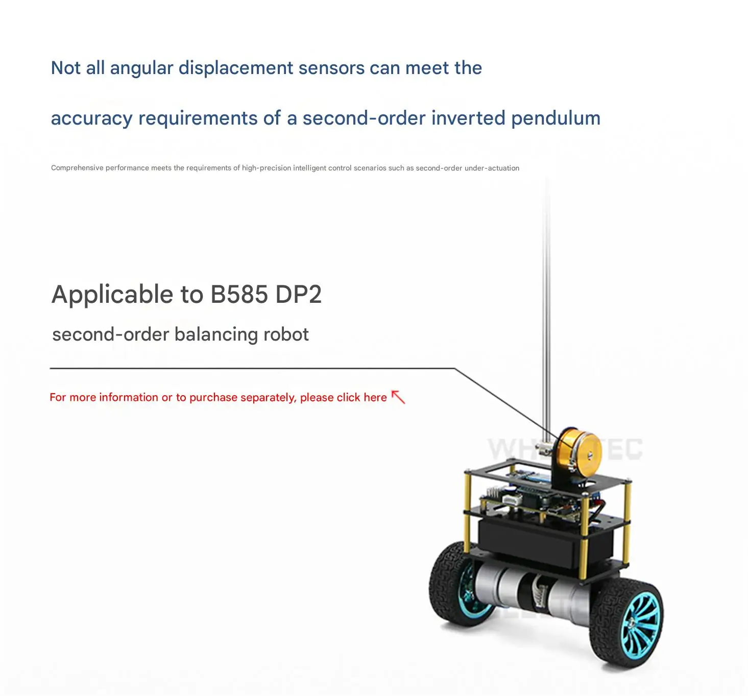 WHEELTEC WDD35D4 angular displacement sensor, absolute angle output, infinitesim