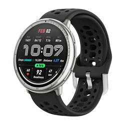 Premium Silicone Strap for Active Sports - Breathable and Stylish Watchband Accessories (Black)