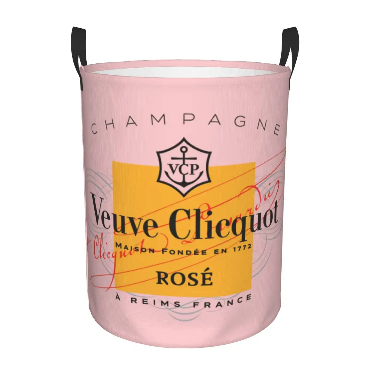 Veuve Cesto Della Biancheria Pieghevole Birra Clicquot Cesto Dei Vestiti Per La Scuola Materna Sacchetto Di Immagazzinaggio Dei Giocattoli Dei Bambini