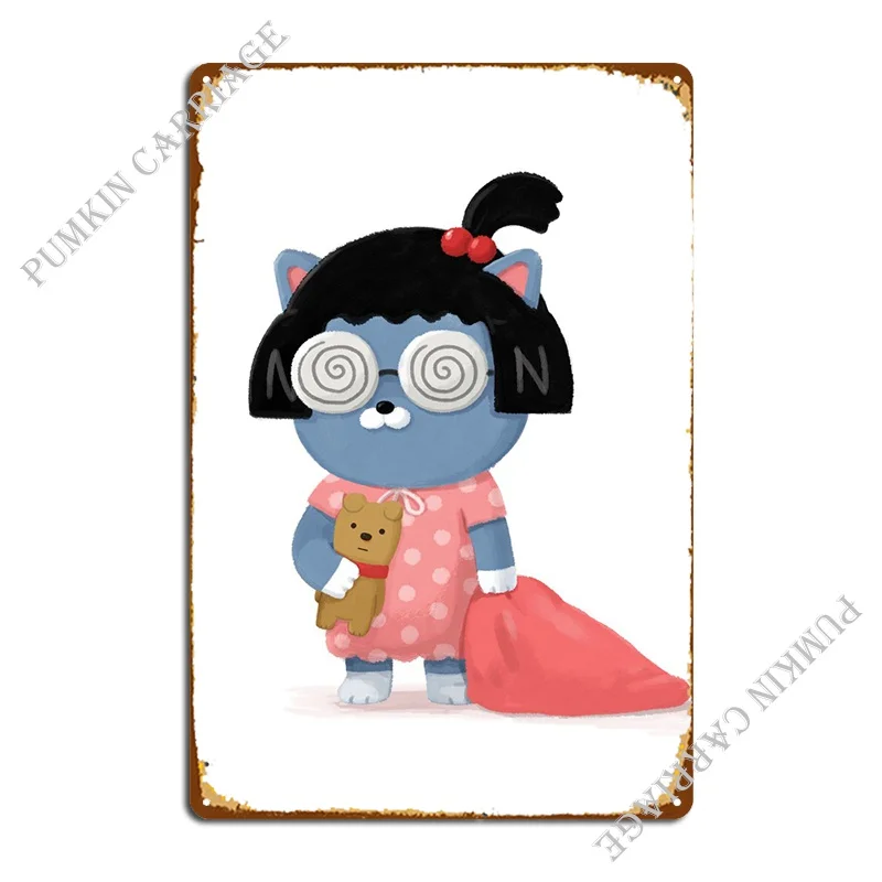 Sleepyhead Metal Plaque Cinema Wall Decor Wall Decor Design Vintage Tin Sign Poster