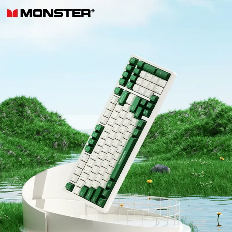 MonsterK1MechanicalKeyboardTypeCWiredKeyboardsMacWindow98