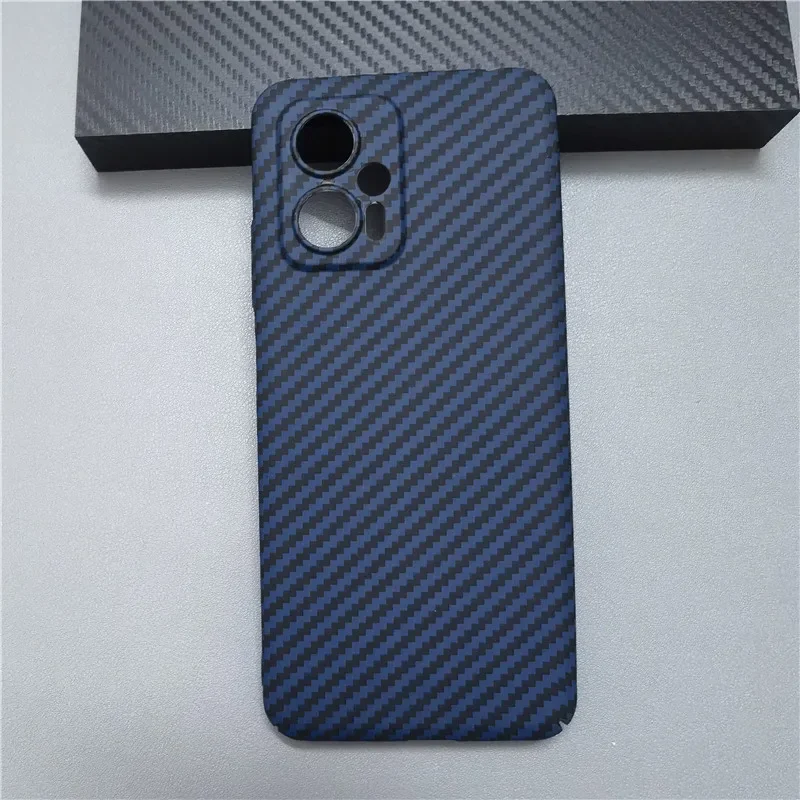 Carbon Fiber Slim Protective Phone Case - Hard Back Cover Shell