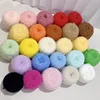 Featured Doll Mixed Thread, DIY Woven Toy, Animal Baby Hair Clip Wire, Cotton Yarn for Crochet, 50g per Pack 2