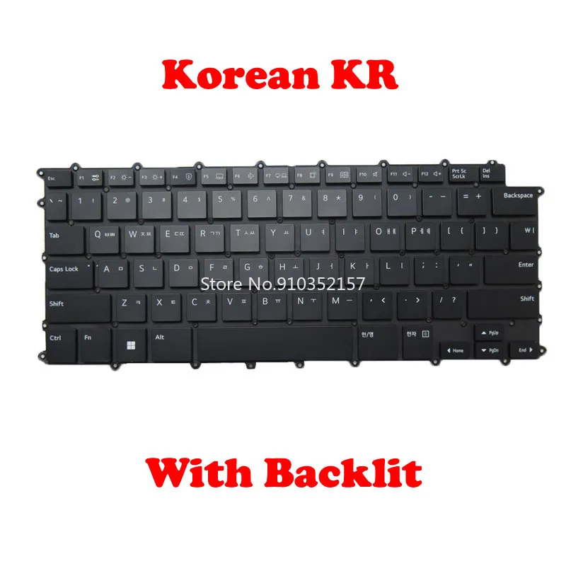 

White Backlit KR SP Keyboard For LG KT0120B7ES03KRA00 AEW74231101 Korean KR KT01-20B7EK03SPA00 KT0120B7EK03SPA00 AEW74321103