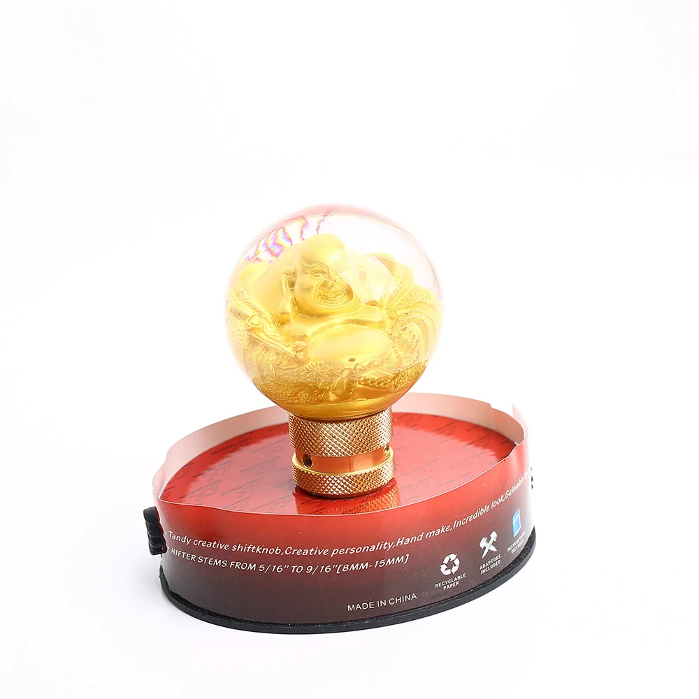 Car Manual Shift Knob Gear Shifter Head Shift Knob Stick Buddha