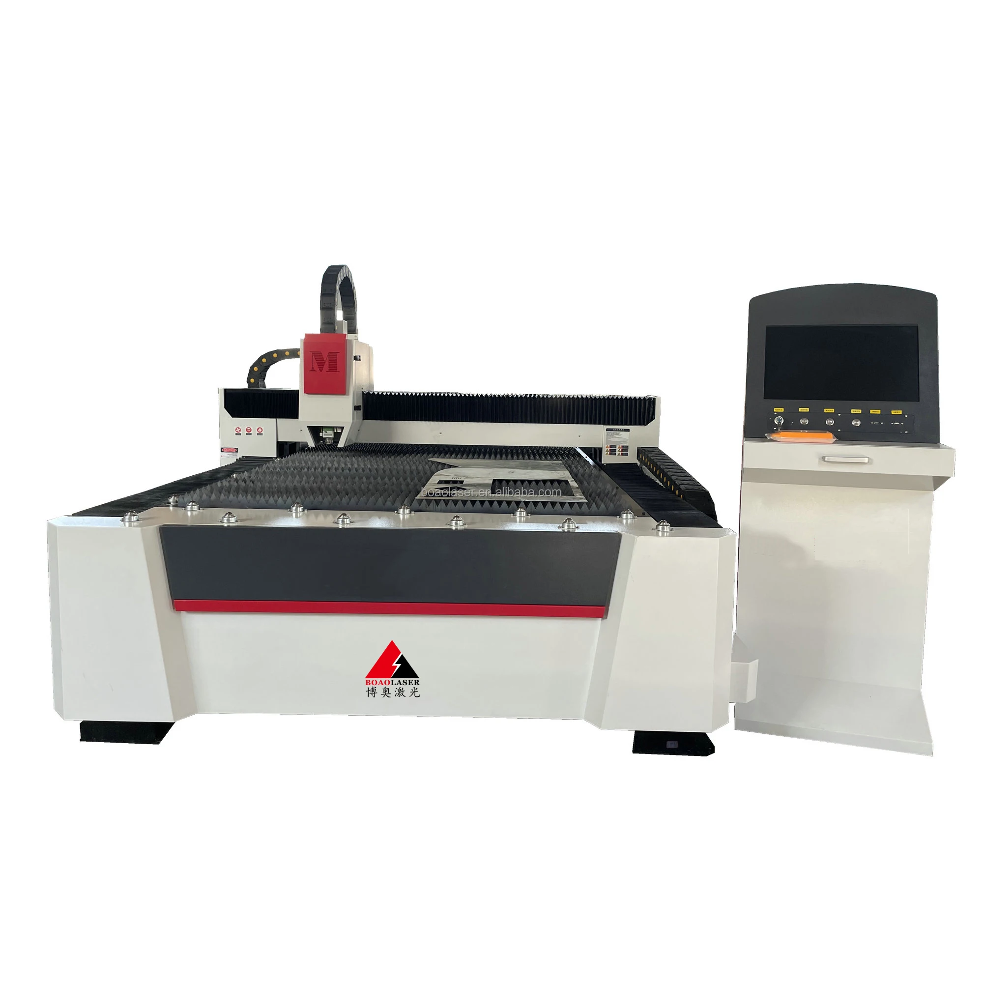 

Metal Laser Cutter For Sheet Metal Fabrication Industry 2000W 3000W automatic single worktable fiber laser cutting machines