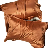 Silk Pillowcase Real  Natural Silk Pillowcase Mulberry Silk Pillowcase  2pc 2