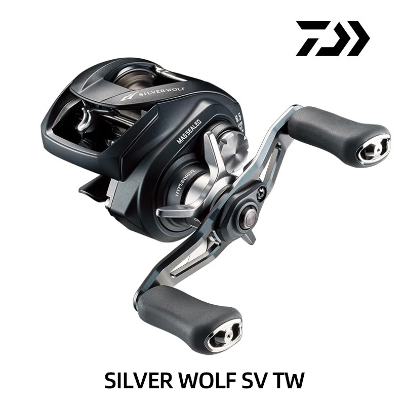 DAIWA SILVER WOLF SV TW PE специальная Рыболовная катушка для заброса приманки 1000XH 1000XHL фрикцион 5 кг 10 + 1BB 8,5: 1