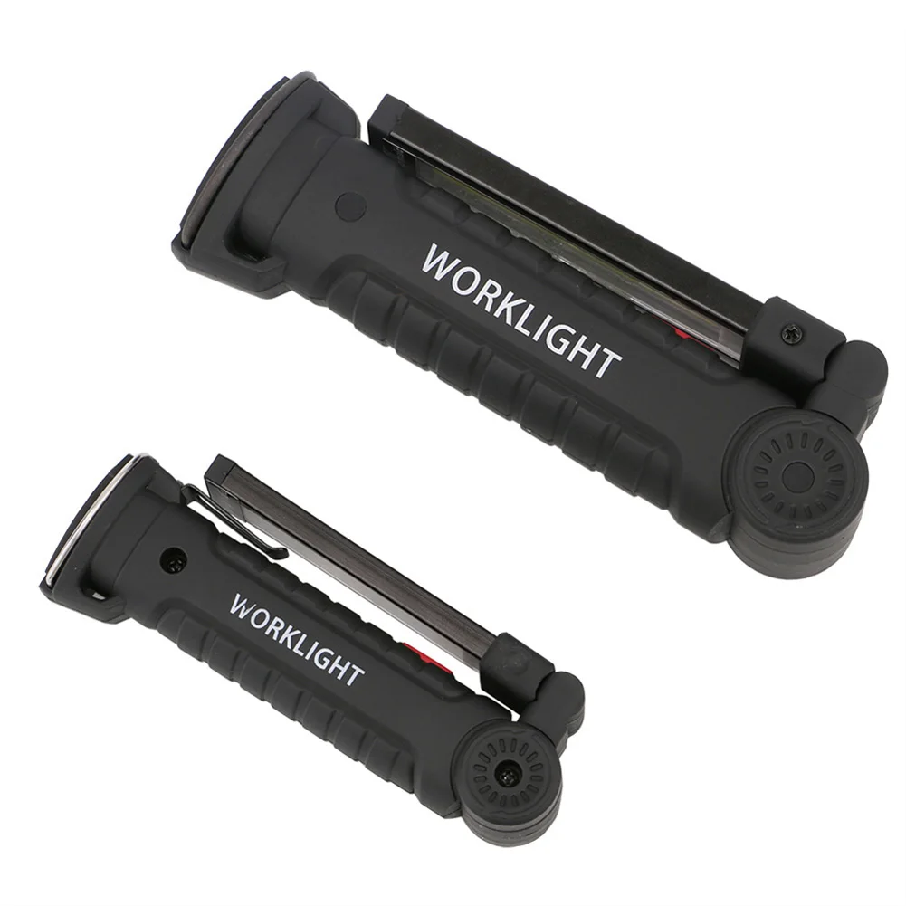 Folding Work Light USB Rechargeable COB LED Outdoor Camping Torch Flashlights