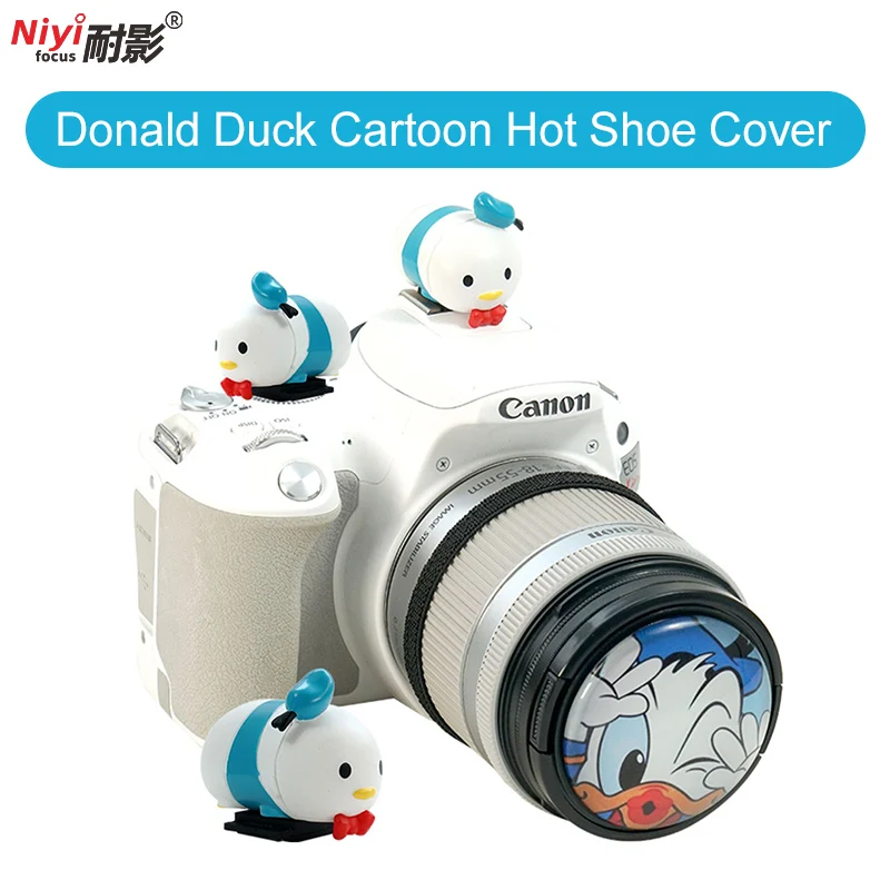 Hot Shoe Cover Cap Antipolvere Slr Camera Mirrorless Camera Per Canon Nikon Sony Fuji Cute Cartoon Cat Cartoon Dog Cold Shoe Cover