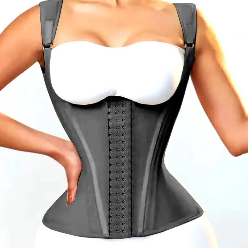 Fajas Colombian Shapewear High Compression Girdles For Waist Trainer Slimming Sheath Tank Top Flat Belly Sports Vest Body Shaper body shaper,waist trainer