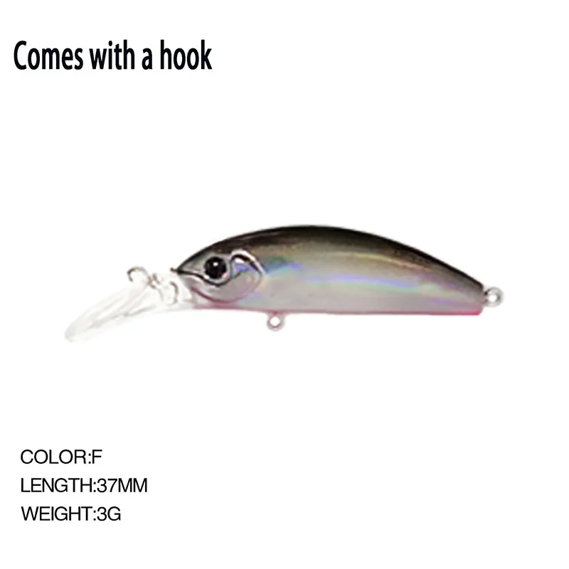 Micro All-Layer Sinking Minnow Hard Bait - Bionic Stream Fishing Lure