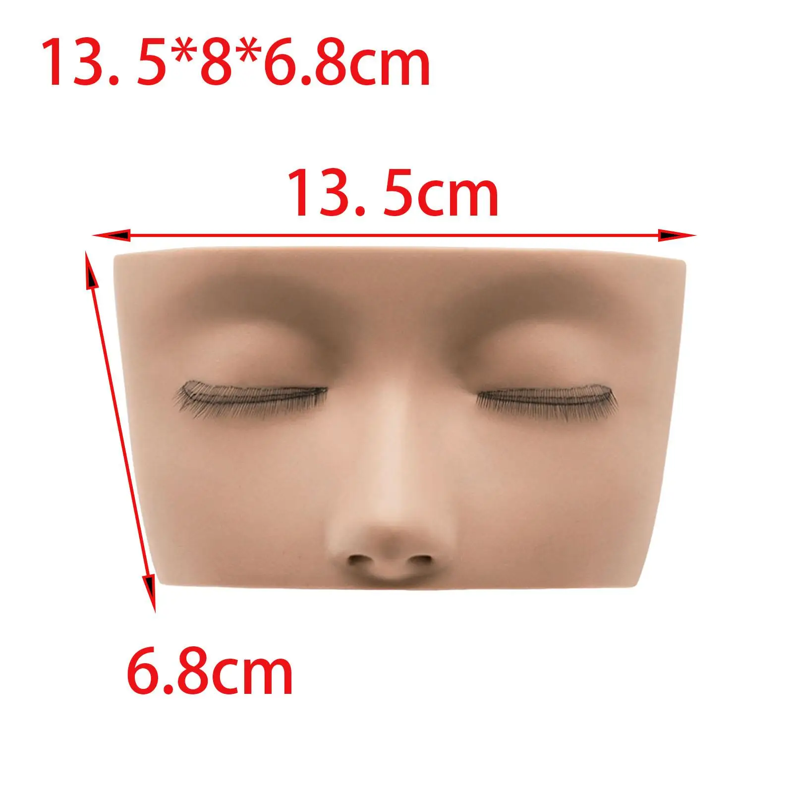 속눈썹 마네킹 머리 화장품 인형, 속눈썹 연장