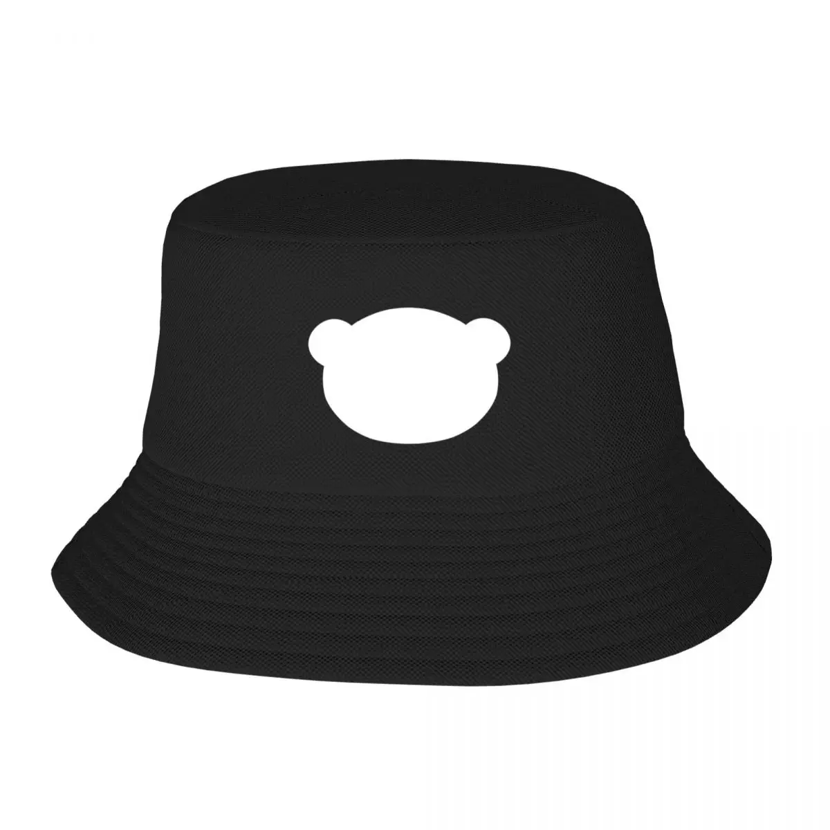 

New Prince William Von Bear Face's Silhouette (White Ver.) Bucket Hat Hood fishing hat boonie hats Cap Female Men's