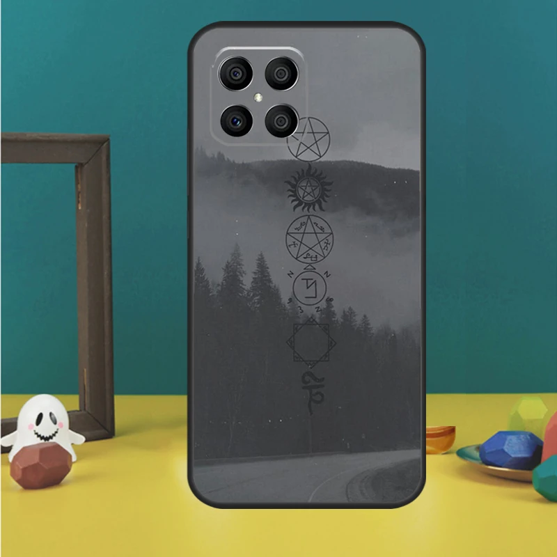 Supernatural Themed Smartphone Protective Case Cover