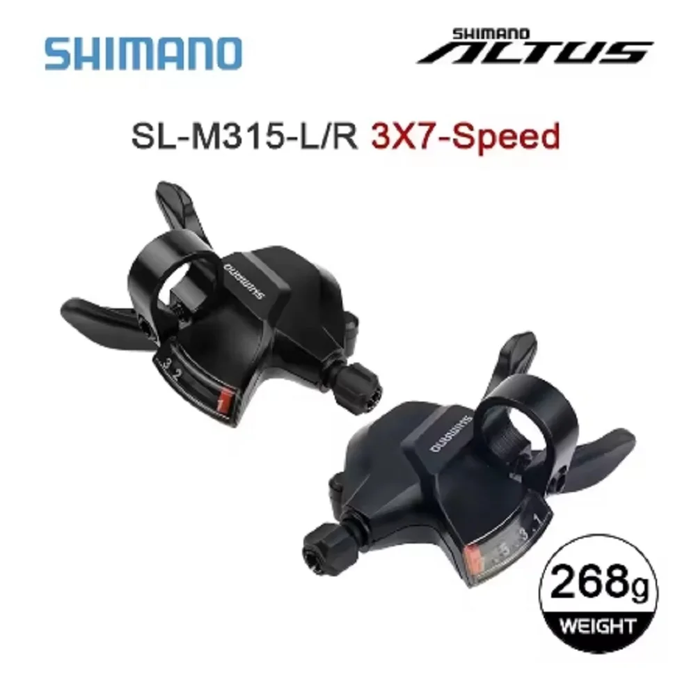 Shimano SL-M315 7 8 Speed MTB Shifter Altus RD-M310 Rear Derailleur 21S 24V Mountain Bike 3S Bicycle Gear Display Lever