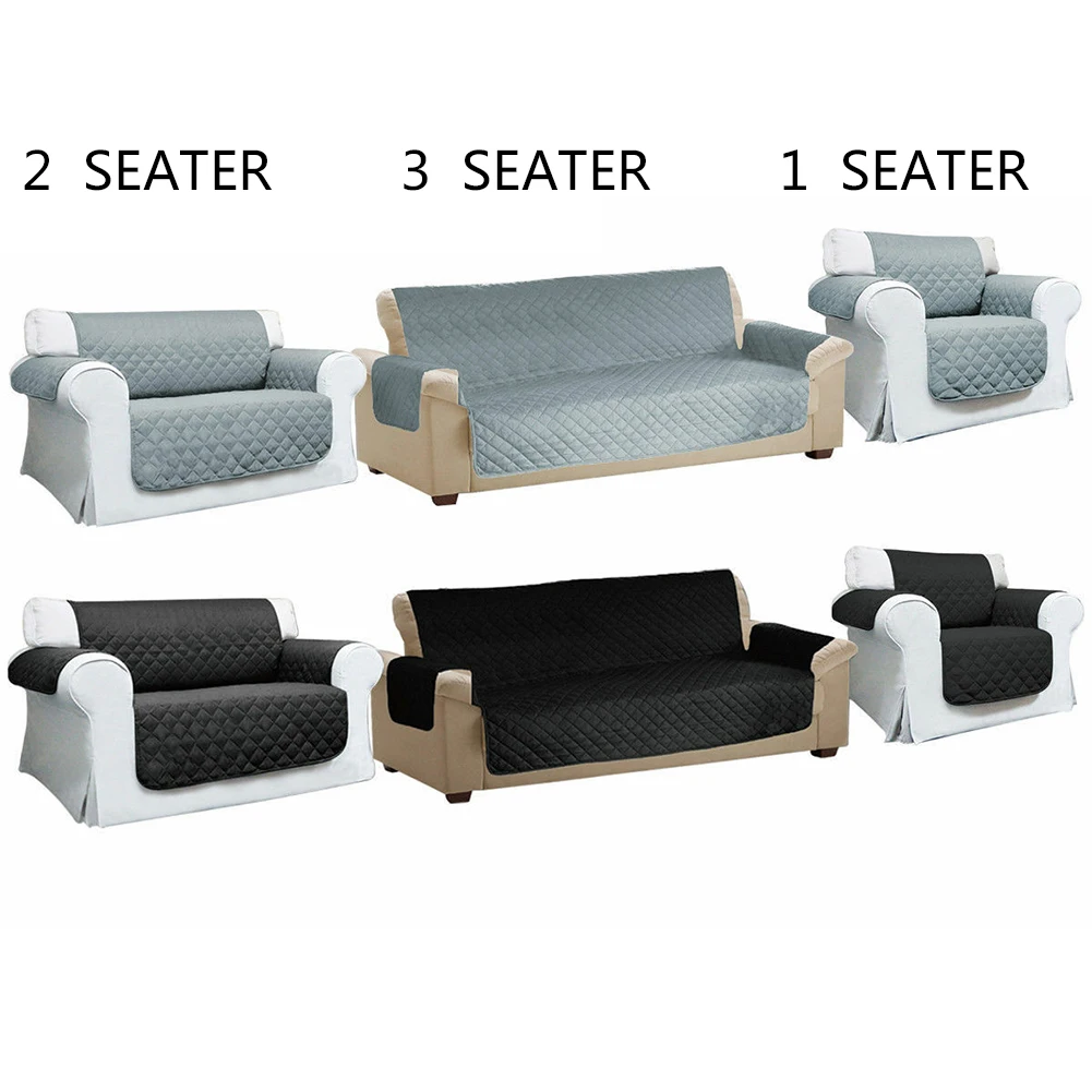 1/2/3 Seater Sofa Cover Pet Dog/Kids/stains Sofa Mat Couch Slipcovers Living Room Furniture Protector Covers Household Supplies 3