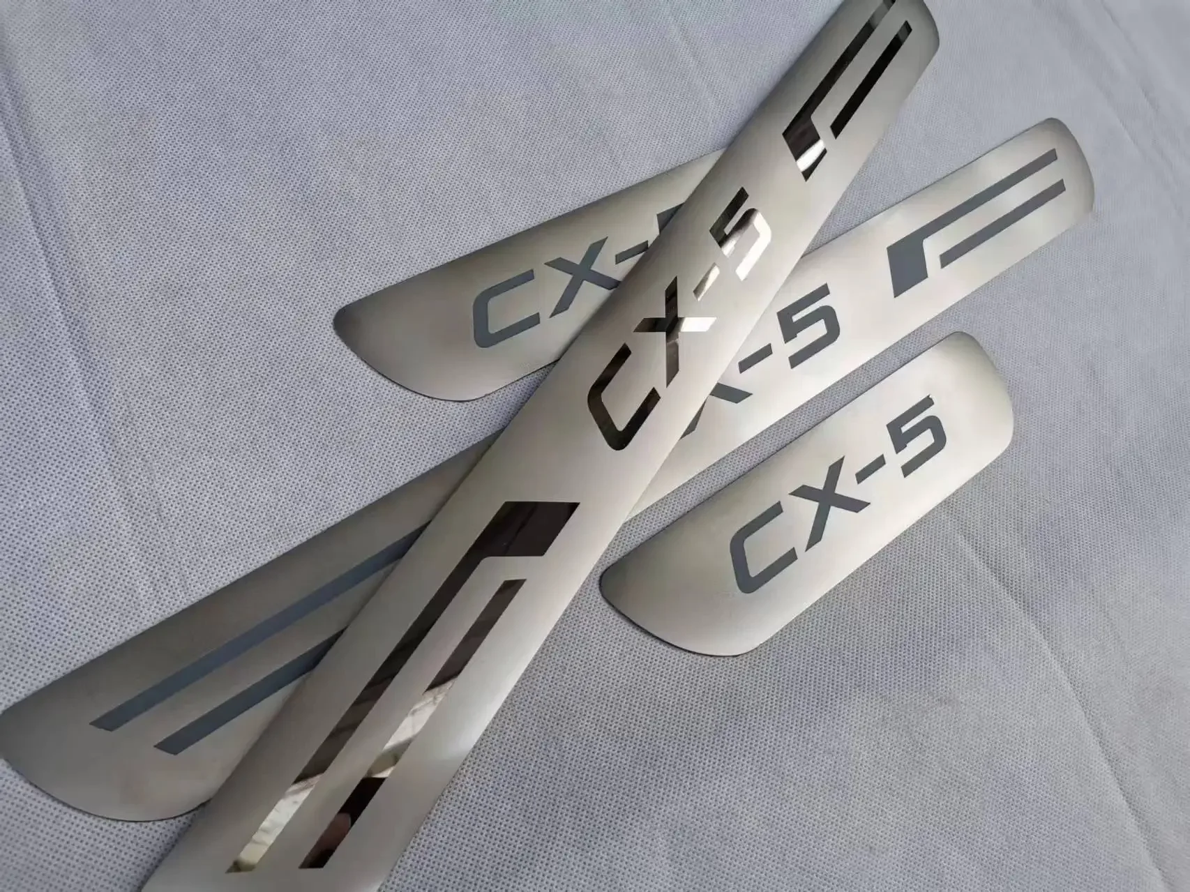 סגנון רכב עבור cx5 CX-5 2012 2013 2014-2016 אביזרים פלטת חיפוי / פתח דלת פתח פתח פדל ברוך הבא