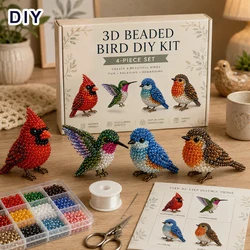 Deluxe 3D Animal Beading Craft Kit (DIY Bird)