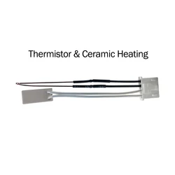 Enhanced Ceramic Heating Nozzle, 24V 48W Rapid Heating Accessory (Thermistor)