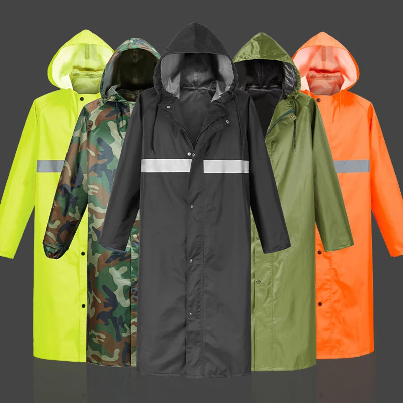 

Biker Male Motorcyclist Raincoat Children Woman Playground Emergency Rain Coat Jacket Fishing Chubasquero Waterproof ZY50YY