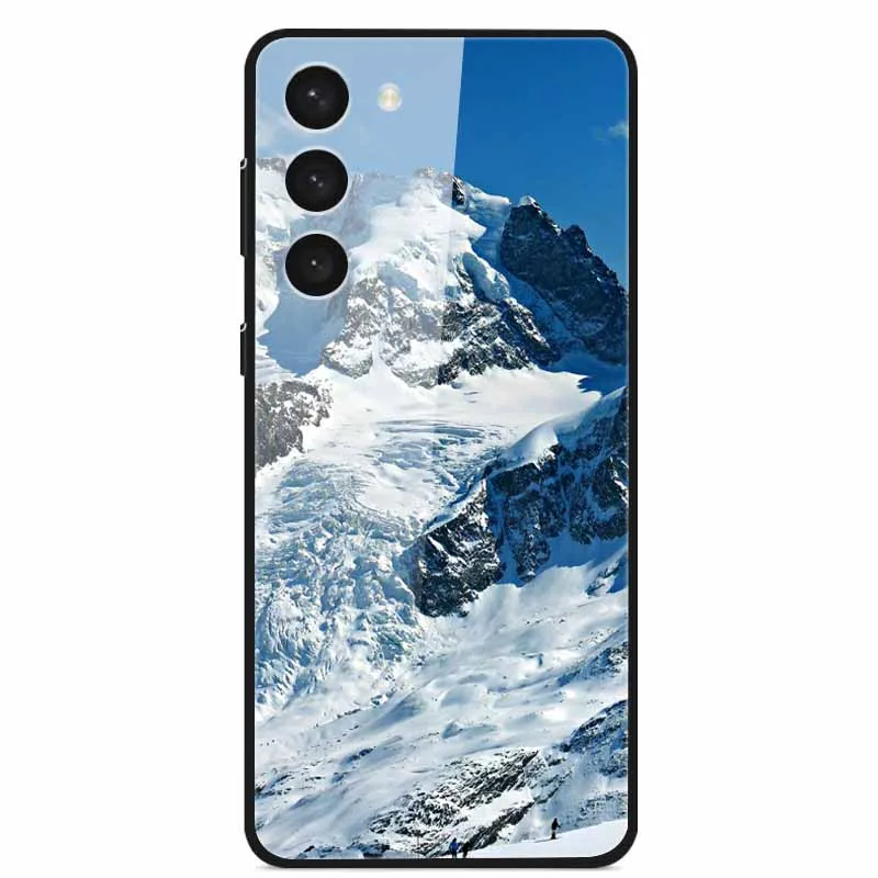 Premium Tempered Glass Case with Space-Themed Design and Enhanced Bumpers