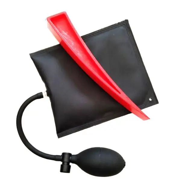 Kit Di Attrezzi Per Emergenza Auto 18 Pezzi - Con Pompa A Cuneo D'Aria E Cunei Antiusura - Foto 7