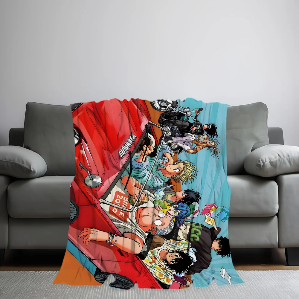 Anime Sakamoto Days Cool Blanket Skin friendly comfort warm soft plush blanket suitable sofa living room office bedroom 2