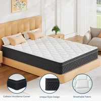 12 Inch Twin Mattress in a Box, Memory Foam Hybrid Mattress Individually Pocketed Springs for Isolate Motion, Pressure Relief 3
