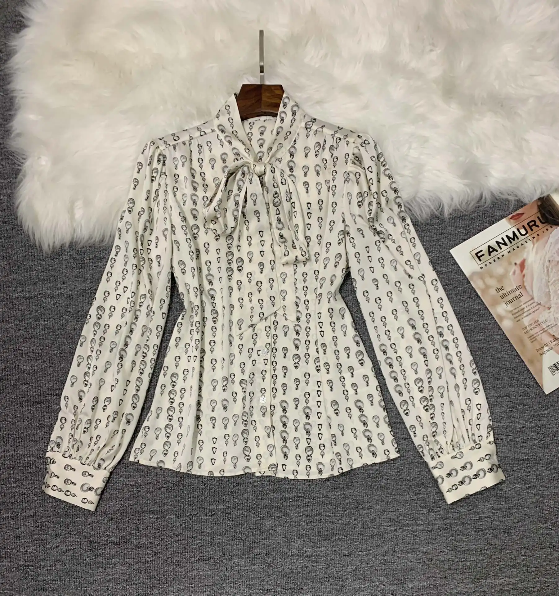 

2023 Spring/Summer Fashion New Women's Clothing Floral shirt 0822