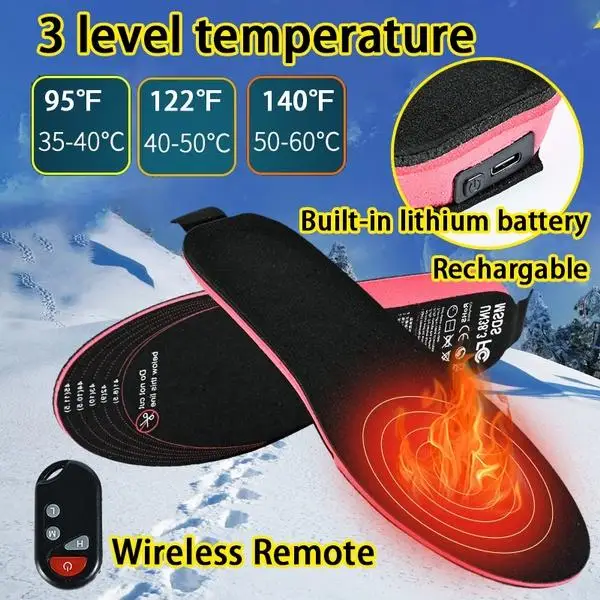 thumbnail image 2 of USB Rechargeable Heated Insoles | Warm Feet 2 of 10